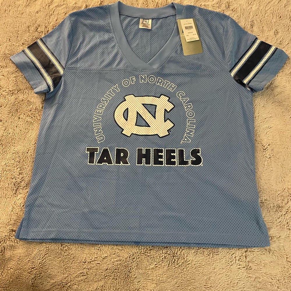 Carolina Tar Heels V-Neck Football Jersey